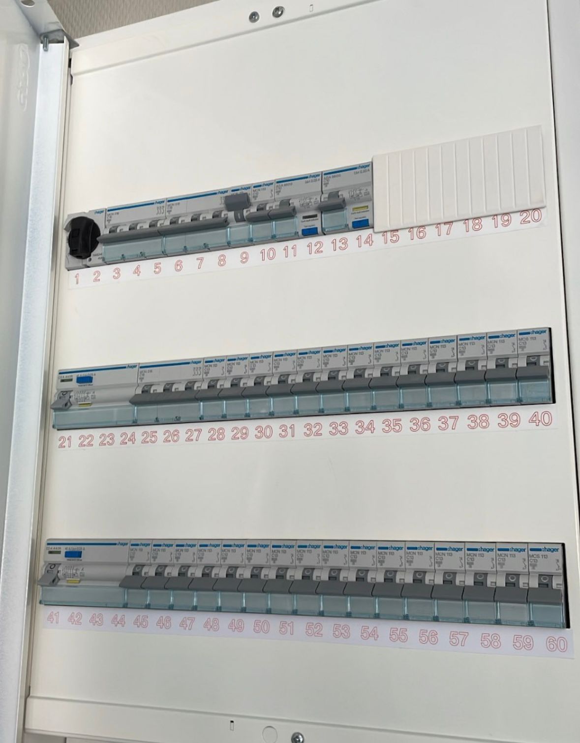Byte av elcentral